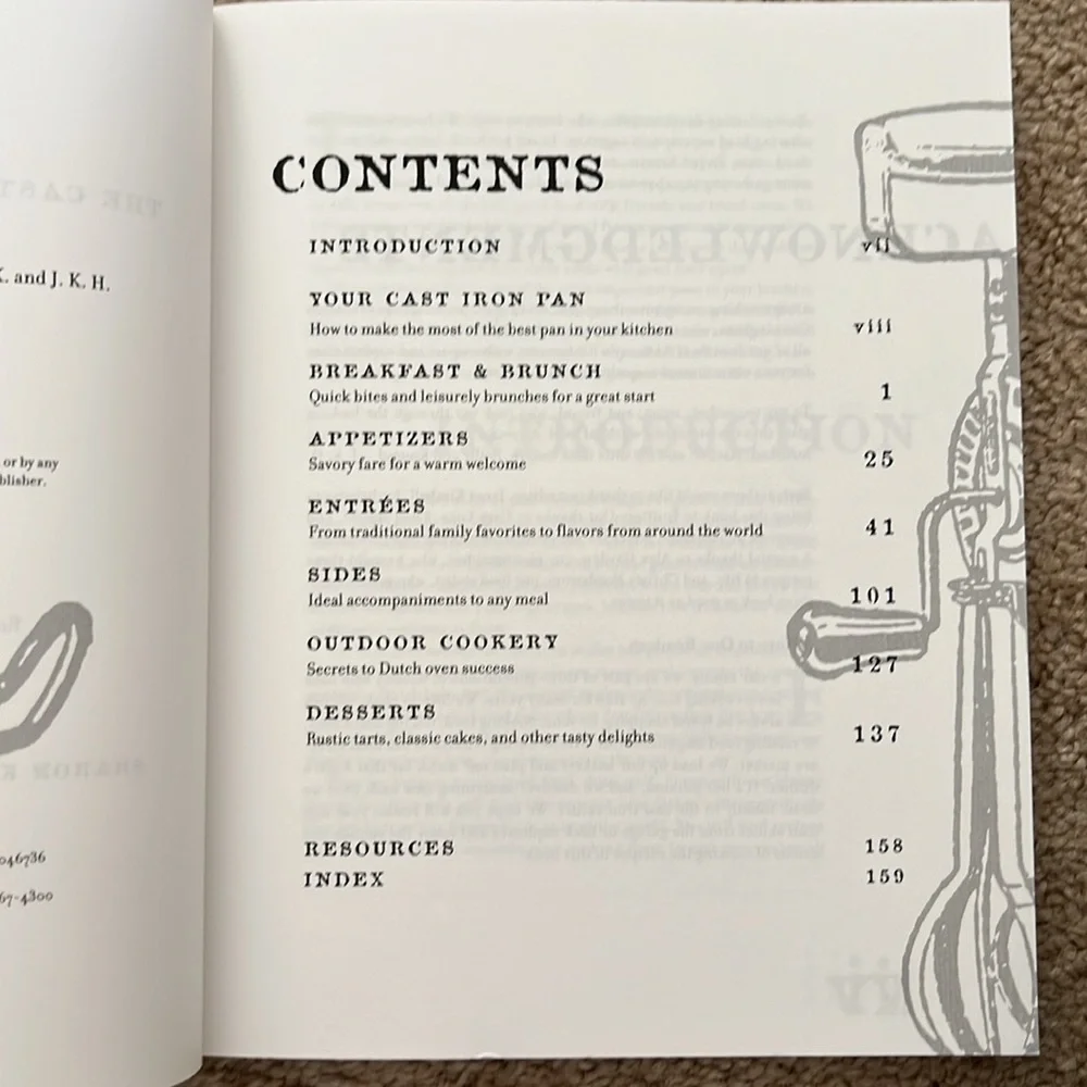 The Cast Iron Skillet Cookbook by Sharon Kramis & Julie Kramis Hearne